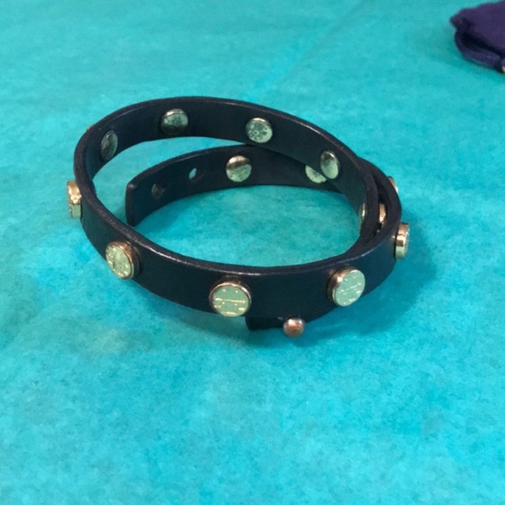 Tory Burch Leather wrap Bracelet